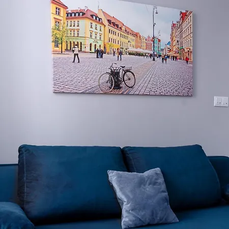 Apartment Rynek Blue Studio Breslau