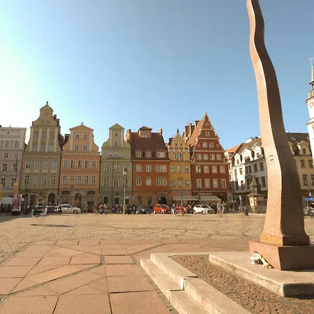 아파트 Rynek Blue Studio 브로츠와프
